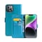 Mobil lommebok 3-kort Apple iPhone 14 - Lyseblå