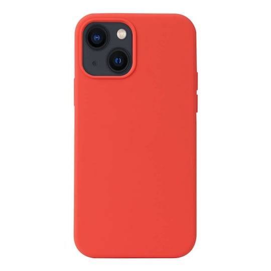 Liquid silikondeksel Apple iPhone 14 Plus - Carmine