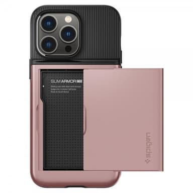 Spigen iPhone 14 Pro Max Deksel Slim Armor CS Rose Gold