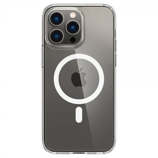 Spigen iPhone 14 Pro Max Deksel Ultra Hybrid MagFit Hvit