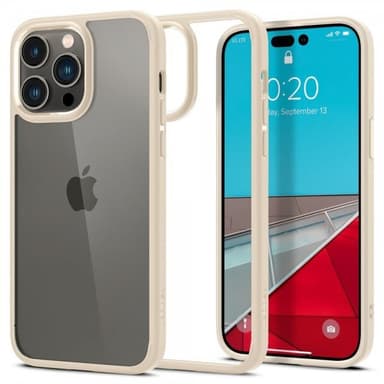 Spigen iPhone 14 Pro Deksel Ultra Hybrid Sand Beige