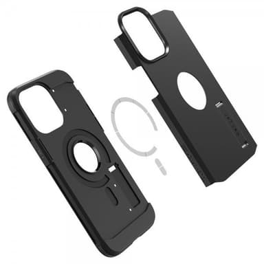 Spigen iPhone 14 Pro Deksel Tough Armor MagFit Svart