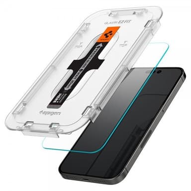 Spigen iPhone 14 Pro Skjermbeskytter GLAS.tR EZ Fit 2-pakning