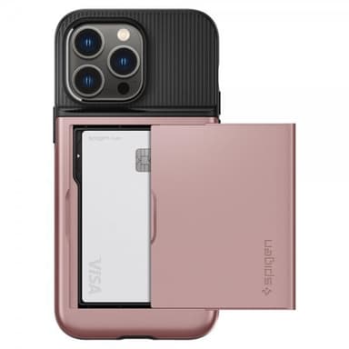 Spigen iPhone 14 Pro Max Deksel Slim Armor CS Rose Gold