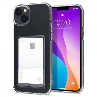 Spigen iPhone 14 Plus Deksel Crystal Slot Crystal Clear