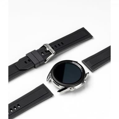 Ringke Samsung Galaxy Watch 20mm Armbånd Rubber One Band Svart