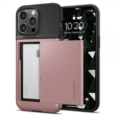 Spigen iPhone 14 Pro Max Deksel Slim Armor CS Rose Gold
