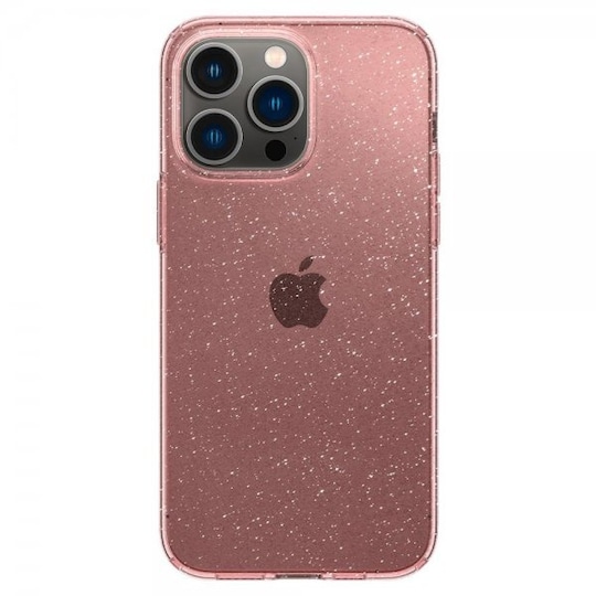 Spigen iPhone 14 Pro Deksel Liquid Crystal Glitter Rose Quartz