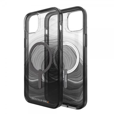 Gear4 iPhone 14 Plus Deksel Milan Snap Black Swirl