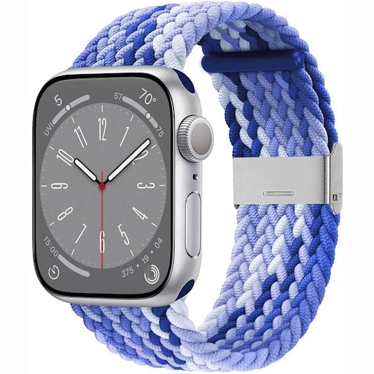 Flettet elastisk armbånd Apple Watch 8 (41mm) - gradientblue