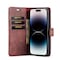 Mobil lommebok DG-Ming 2i1 Apple iPhone 14 Pro Max - Rød