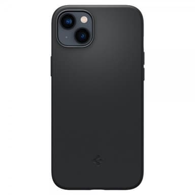 Spigen iPhone 14 Plus Deksel Silicone Fit MagFit Svart