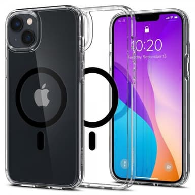 Spigen iPhone 14 Deksel Ultra Hybrid MagFit Svart