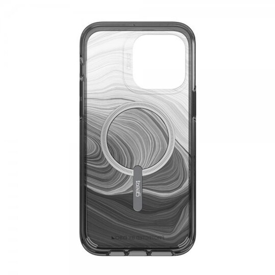 Gear4 iPhone 14 Pro Max Deksel Milan Snap Black Swirl