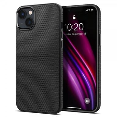 Spigen iPhone 14 Plus Deksel Liquid Air Matte Black
