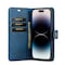 Mobil lommebok DG-Ming 2i1 Apple iPhone 14 Pro - Blå