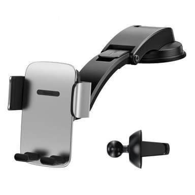 Baseus Bilhållare Easy Control Pro Clamp Silver