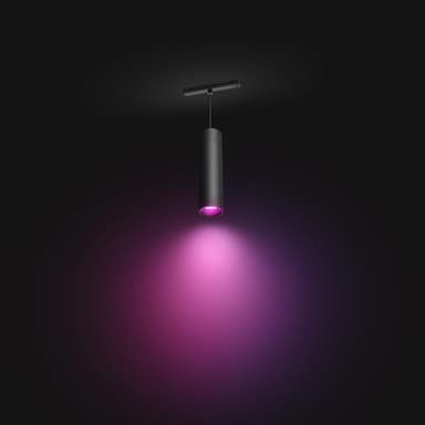 Philips Hue Perifo veggsett med to spotter 1GT (sort)