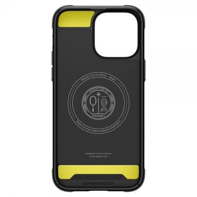Spigen iPhone 14 Pro Max Deksel Rugged Armor MagFit Matte Black