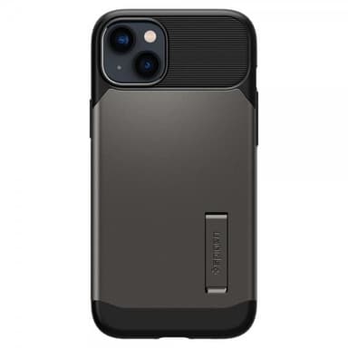 Spigen iPhone 14 Plus Deksel Slim Armor MagFit Gunmetal