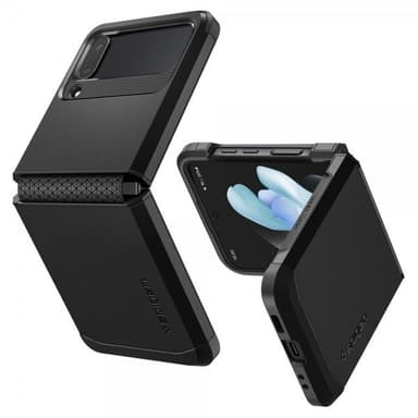 Spigen Samsung Galaxy Z Flip 4 Deksel Tough Armor Svart