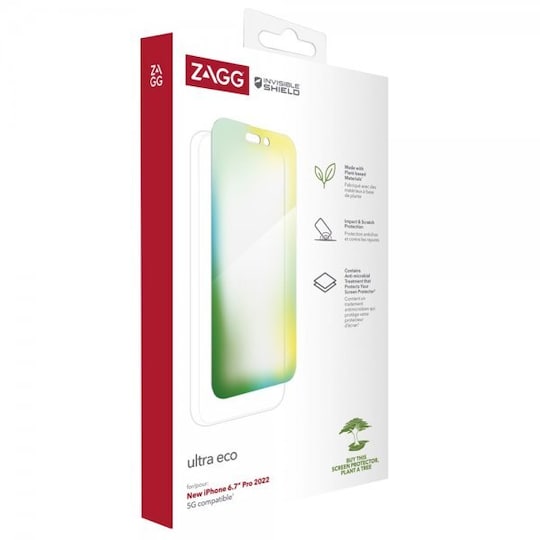 ZAGG InvisibleShield iPhone 14 Pro Max Skjermbeskytter Ultra Eco