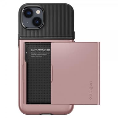 Spigen iPhone 14 Plus Deksel Slim Armor CS Rose Gold