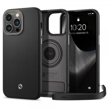 Spigen iPhone 14 Pro Max Deksel Enzo Svart