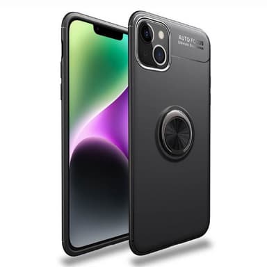 Slim Ring Deksel Apple iPhone 14 Plus - Sort