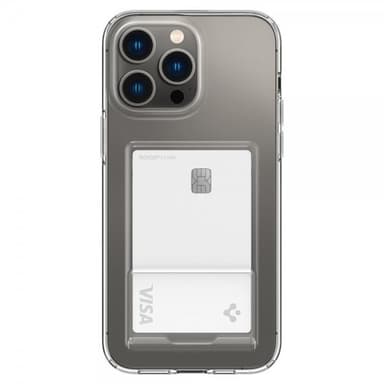 Spigen iPhone 14 Pro Max Deksel Crystal Slot Crystal Clear