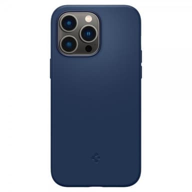 Spigen iPhone 14 Pro Deksel Silicone Fit MagFit Navy Blue