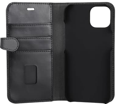Buffalo 2in1 lommebokdeksel til iPhone 14 (sort)