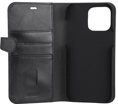 Buffalo 2in1 lommebokdeksel til iPhone 14 Pro Max (sort)