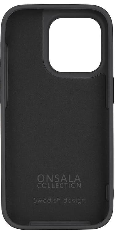 Onsala Silicone MagSeries deksel til iPhone 14 Pro (sort)