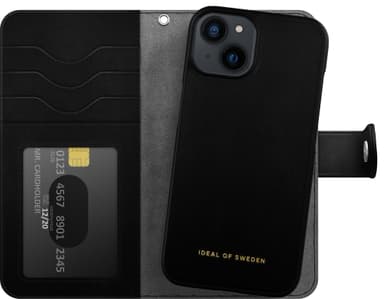 IDEAL OF SWEDEN Magnet iPhone 14 Plus lommebokdeksel (sort)