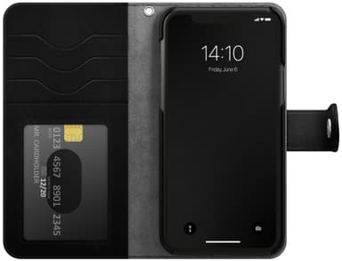IDEAL OF SWEDEN Magnet iPhone 14 Plus lommebokdeksel (sort)