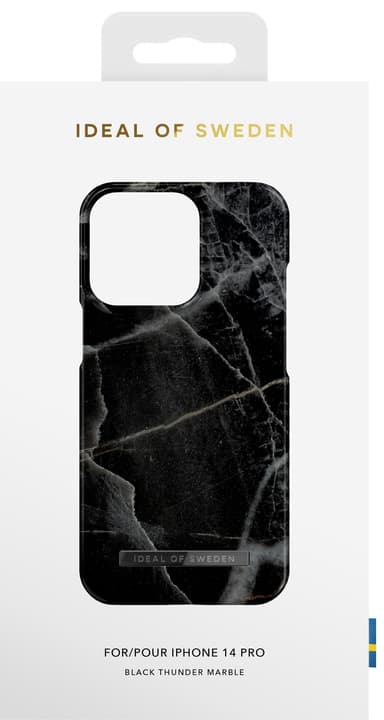 IDEAL OF SWEDEN iPhone 14 Pro deksel (thunder marble)