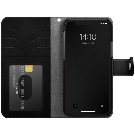 IDEAL OF SWEDEN Magnet iPhone 14 Pro lommebokdeksel (sort)