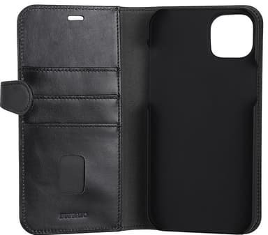 Buffalo 2in1 lommebokdeksel til iPhone 14 Plus (sort)