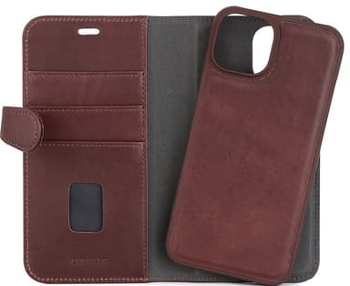 Buffalo 2in1 lommebokdeksel til iPhone 14 (brun)