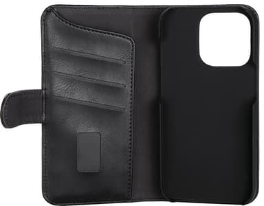 Gear iPhone 14 Pro lommebokdeksel (sort)