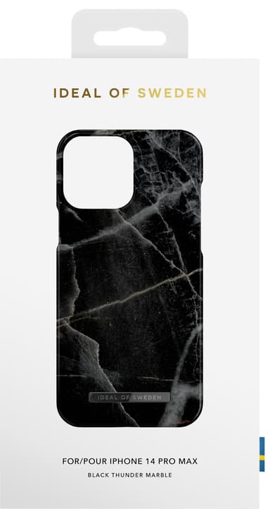 IDEAL OF SWEDEN iPhone 14 Pro Max deksel (thunder marble)