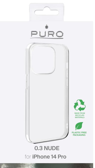 Pure iPhone 14 Pro deksel (transparent)