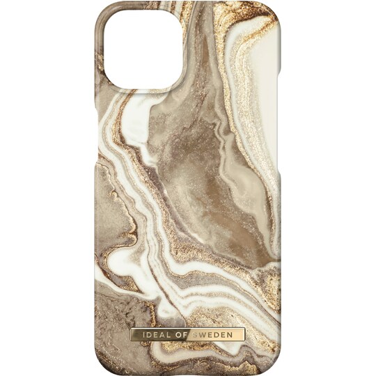 IDEAL OF SWEDEN iPhone 14 deksel (golden sand marble)