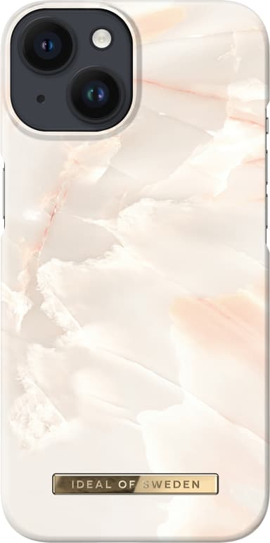 IDEAL OF SWEDEN iPhone 16e/15/14/13 deksel (rose pearl marble)