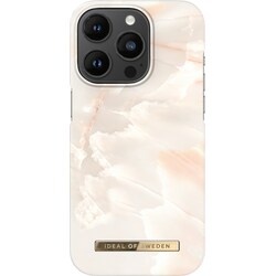 IDEAL OF SWEDEN iPhone 14 Pro deksel (rose pearl marble)