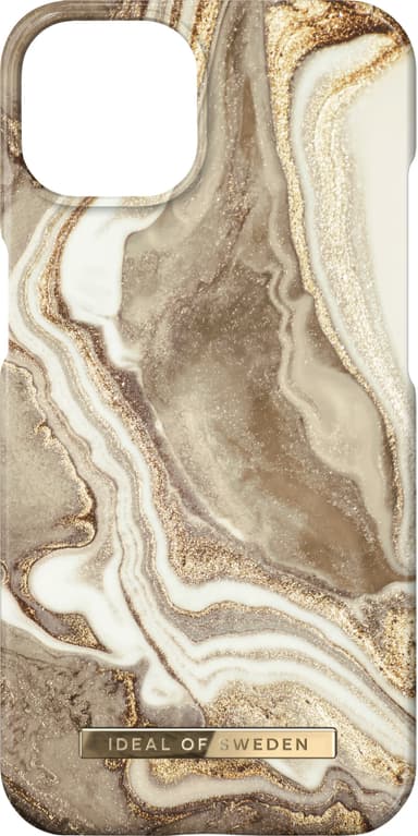 IDEAL OF SWEDEN iPhone 14 Plus deksel (golden sand marble)