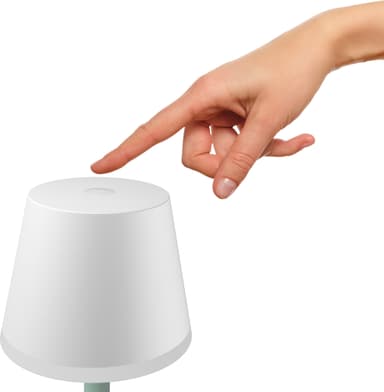 Philips Hue Go bærbar bordlampe (hvit)