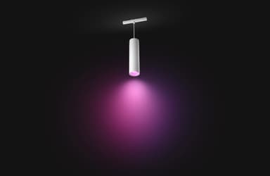 Philips Hue Perifo sylindrisk pendellampe (hvit)