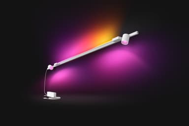Philips Hue Perifo veggsett med to spotter 1GT (hvit)